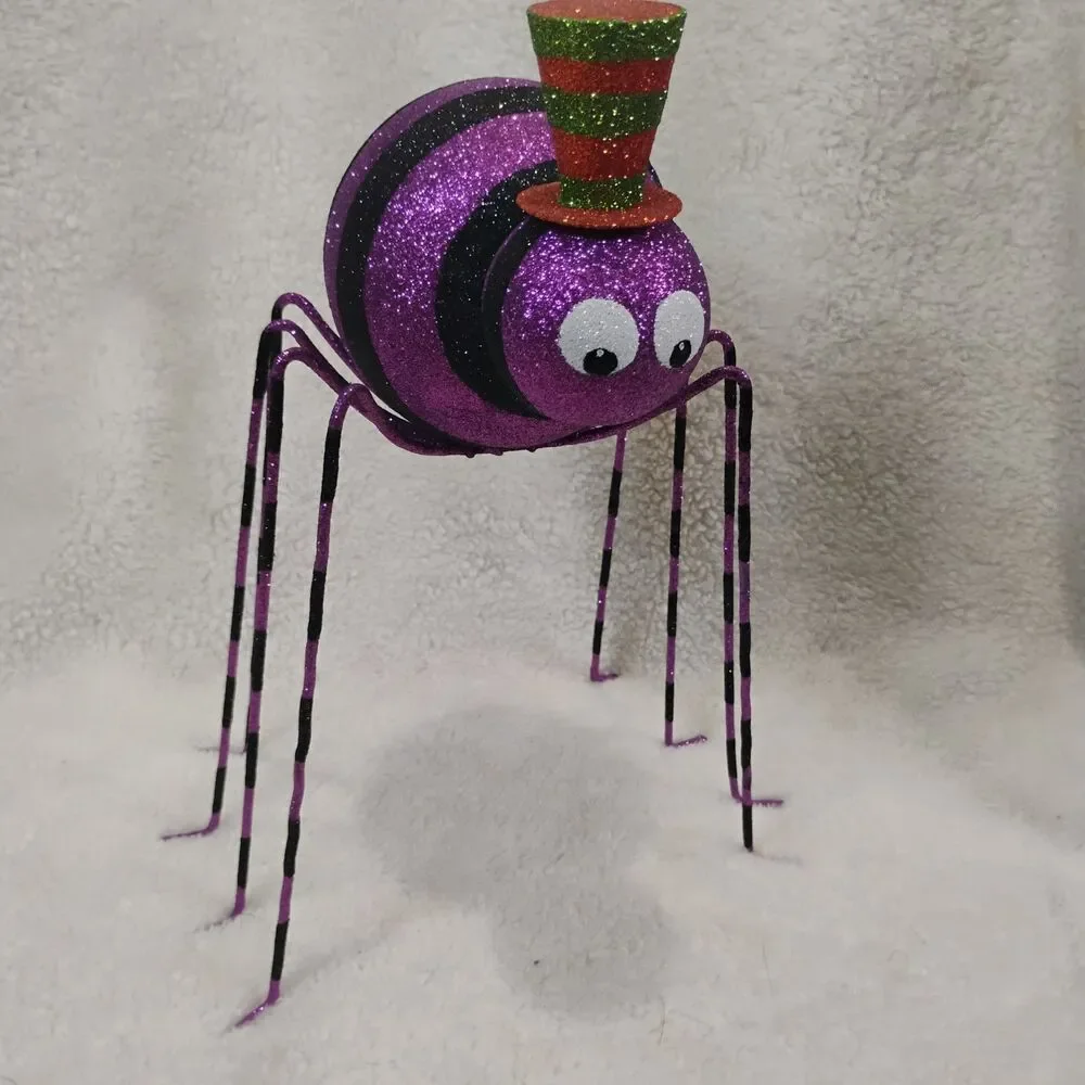 Pier 1 Rare Glittered Spider 11